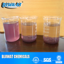 Productos de tratamiento de aguas residuales con tintes de color rosa